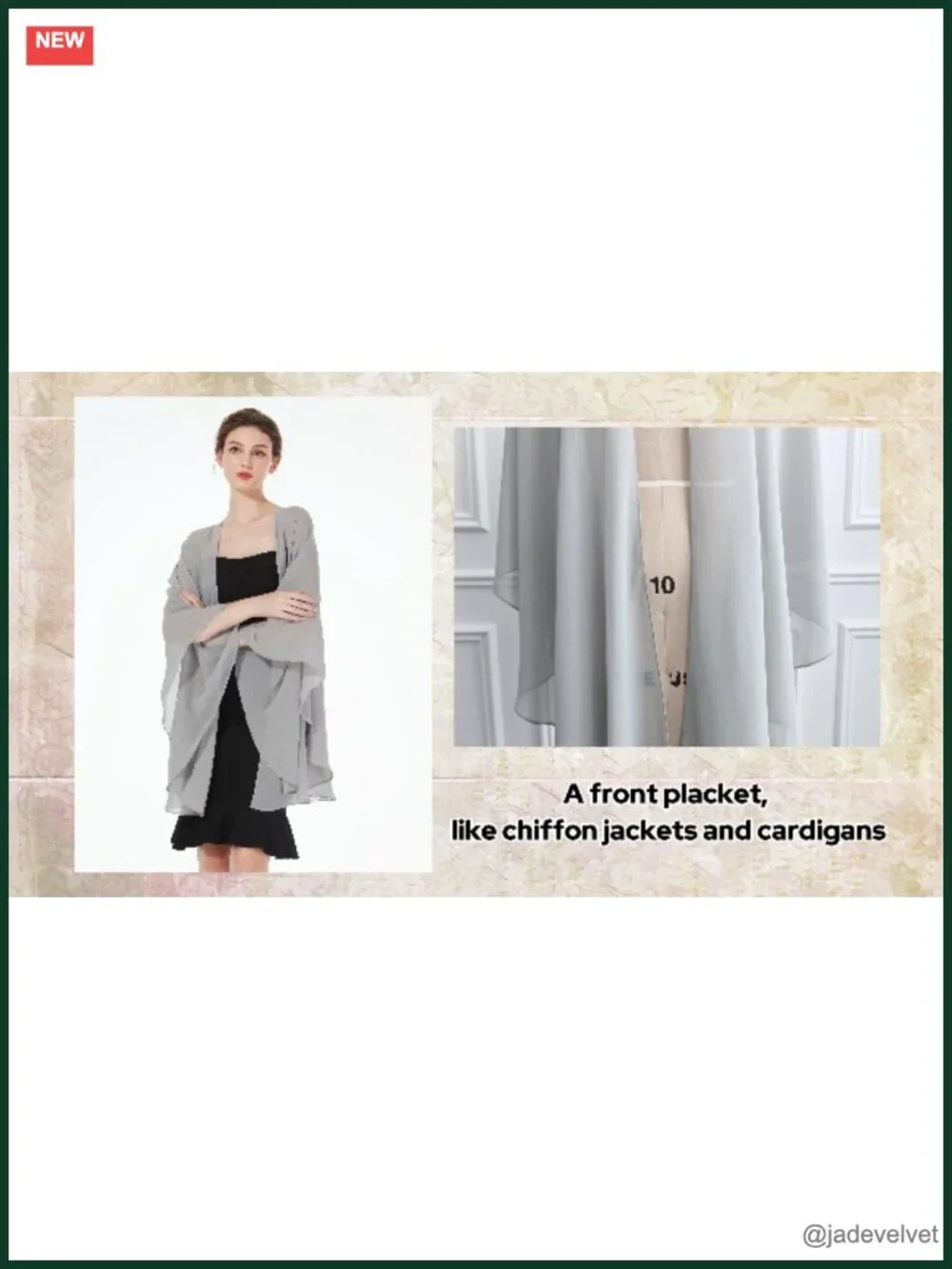 Lightweight Chiffon Shawl Wrap for Women Evening Dresses Bridal Party Travel
